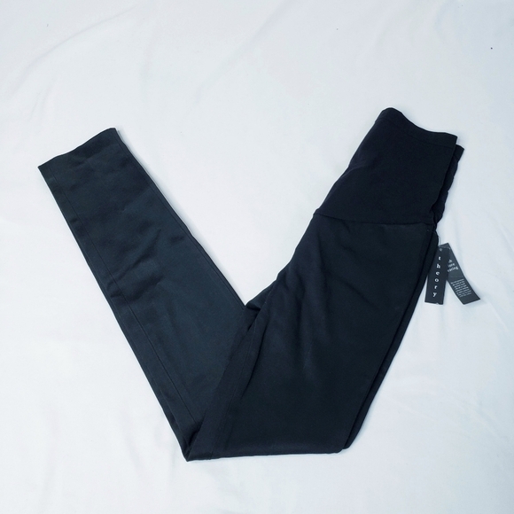 NWT Theory Povar Slim Fit Maternity Dress Pants Leggings Stretch - Picture 1 of 10